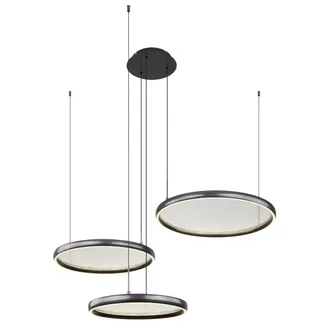 Globo Lighting Globo - L&aacute;mpara Colgante - Briggs - Negro - Metal - L&aacute;mpara De
