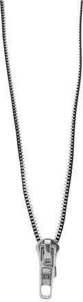Balenciaga Necklaces, unisex, Gray, Size: ONE SIZE DIY Zip Necklace