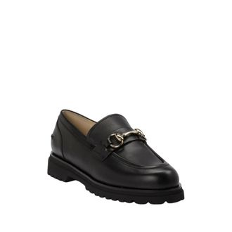 Hassia Mocassin - Dames - Schoenen - Zwart - Maat: 39 1/2 EU