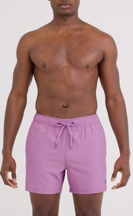 Saxx Oh Buoy 2N1 5-Inch Volley Swim Trunks in Dusty Lavender at Nordstrom, Size Xx-Large