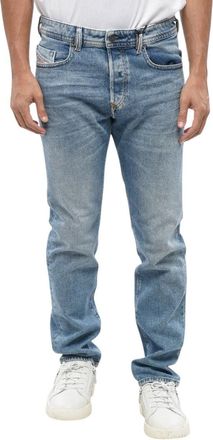 Diesel Blue Slim Mid Rise Jeans
