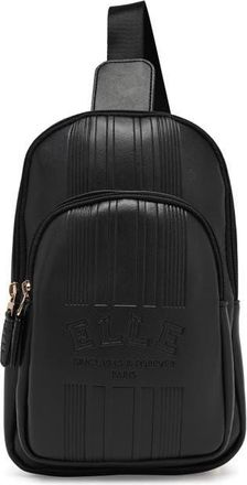 Elle Roamer 2.8L Vegan Leather Chic Crossbody Bag in Black at Nordstrom