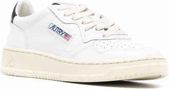Autry Womens Low Sneakers Medalist White Leather Cow Trainers