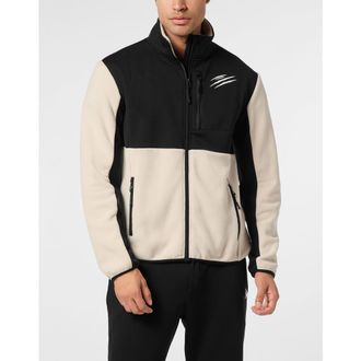Plein Sport Sweatjacket Men in Beige at Nordstrom, Size Xxx-Large