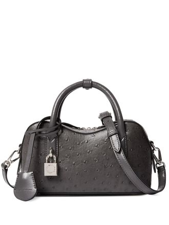 Stella McCartney Ryder textured-top shoulder bag - Grey