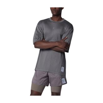 SATISFY Hombre, Camisetas, Gris, Talla: M