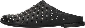 Premiata Schoenen, Dames, Zwart, 37 EU, Leer, M6942 Sabot