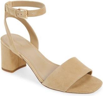 Nordstrom Beatrix Ankle Strap Sandal in Tan Iced Coffee at Nordstrom, Size 5.5