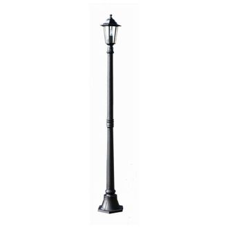 Luxform Farol Jard 1 Foco 1,7mt-e27 1x60w Alu Ne Orlando