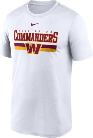 Nike Washington Commanders Legend Nike Mens Dri-FIT NFL T-Shirt in White | NKGK10A9E-4R0