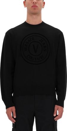 Versace Jeans Couture Jersey With V-emblem