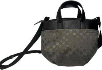 Yohji Yamamoto Pre-owned Y-Saccs Vintage 2-Way Handbag - Dames - Vintage Schoudertas - Grijs - ONE Size - Leer - Vintage