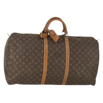 Louis Vuitton Pre-owned Weekend Bags, female, Brown, Size: ONE SIZE Pre-owned Weekend Bag