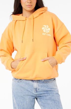 Rip Curl Shore Break Heritage Hoodie in Dusty Orange at Nordstrom, Size X-Small