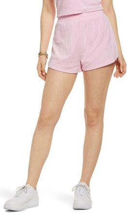 BP. Terry Cloth Shorts in Pink Opal at Nordstrom, Size Xx-Small
