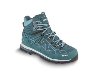 Meindl Outdoorschuh MEINDL Meindl Summit Lady GORE-TEX, Damen, Gr. 37,5, blau (t&uuml;rkis), Mesh, Veloursleder, unifarben, Basic, Schuhe Outdoorschuh, GORE-TEX -