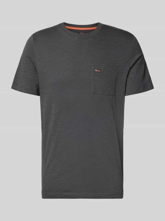 s.Oliver Red Label Regular Fit T-Shirt aus reiner Baumwolle in Graphit, Gr&ouml;&szlig;e XXXL