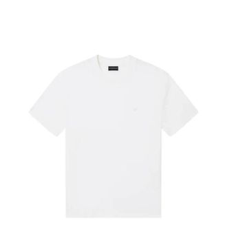 Emporio Armani T-Shirts, male, Beige, Size: 2XL Emporio Armani T-shirts and Polos Cream