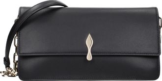 Christian Louboutin Bettina Crossbody Tas Dames Leer Zwart