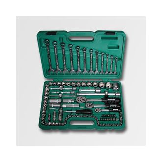 OEM Juego De 111 Llaves 1/4, 3/8, 1/2, Honiton, Modelo Hondrive, Ideal Para Trabajos Mec&aacute;nicos Pesados, Fabricado En Acero De Alta Resistencia, Durabilida