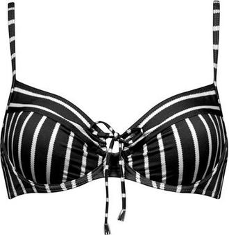 Lidea Line Up Underwire Bikini Top Bikini-Top f&uuml;r Damen | schwarz/grau