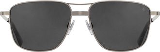 American Optical Airman Polarized 2GYNP Mens Sunglasses Grey Size 56