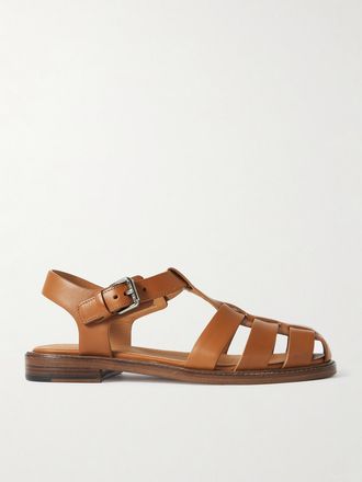 Churchs Sandali Cut-out In Pelle Fisherman - Marrone