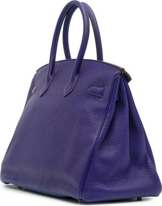 Hermès Crossbody Bags - 2011 Togo Birkin Retourne 35 - Gr. unisize - in Lila - für Damen