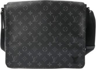 Louis Vuitton Pre-owned Cross Body Bags, male, Black, Size: ONE SIZE Pre-owned Vintage Monogram Shoulder Bag