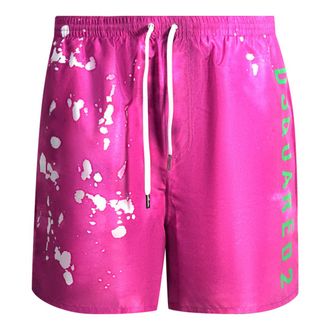 Dsquared2 Acid Wash roze zwemshort