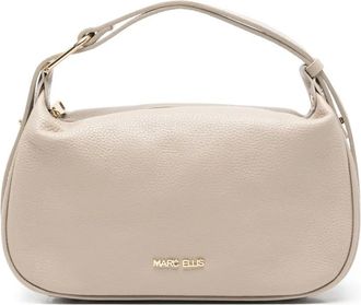 Marc Ellis Mavira gold-tone-hardware shoulder bag - women - Calf Leather - One Size - Neutrals