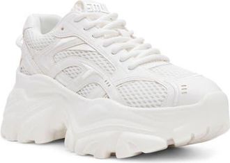 Steve Madden Ripper Platform Sneaker in White at Nordstrom, Size 9.5
