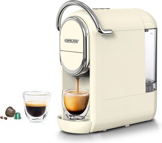 Infinite Cafetera De C&aacute;psulas Mk-609 3 En 1: Preparaci&oacute;n De Caf&eacute; Caliente Y Fr&iacute;o A 92 &deg; Y 19 Bares, Doble Servicio, Dep&oacute;sito De Agua De 600 Ml Y Bandeja De Got