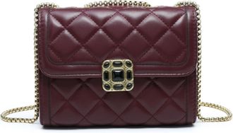 Generic Womens Quilted Crossbody Handbag with Chain Strap, Flap Over Design with Decorative Square Detail, Multi-Compartment Shoulder Bag for Evening & Everyd