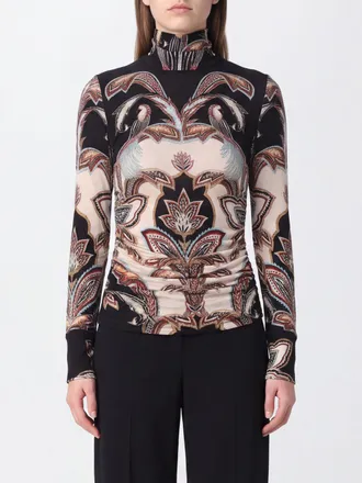 Farm Rio Top dolcevita Tapestry Dream in viscosa stretch con stampa etnica