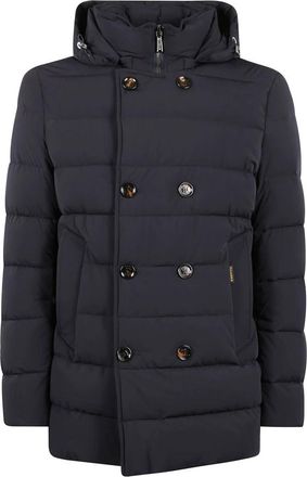 Moorer Florio-KN Jas - Heren - Winterjassen - Blauw - XL - Jassen