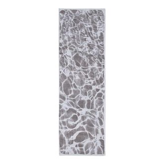 Louis De Poortere Alfombra de poli&eacute;ster gris, 80x250 cm