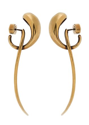 Khaite Cyclone Antique 18kt Gold-plated Drop Earrings - One Size