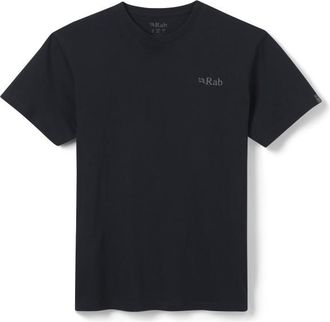 RAB Stance Mountain Peak Tee T-Shirt f&uuml;r Herren | schwarz