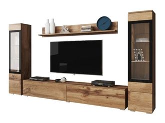 Mirjan24 Mobilier1 - Conjunto De Sal&oacute;n Sarasota 126, Roble Wotan