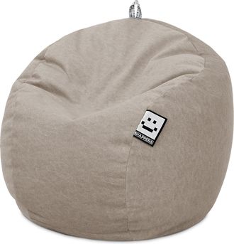 Happers Happers - Puff Pelota Terciopelo Vintage Piedra &Uacute;nico Piedra
