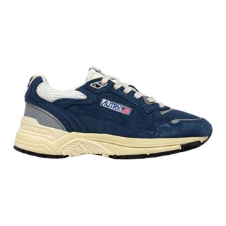 Autry Hyperway Sneakers - Heren - Sneakers - Blauw - 45 EU - Katoen - Schoenen