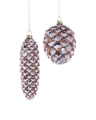 Cody Foster & Co. Set Of 2 Handmade Pinecones Ornaments