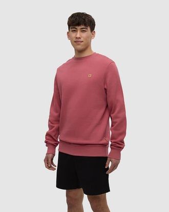 tentree Reynard Crew in Rosewood at Nordstrom, Size Xx-Large