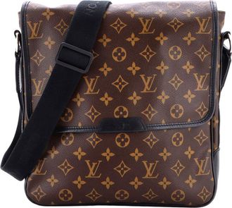 Louis Vuitton Bass Messenger Bag Macassar Monogram Mm (Authentic Pre-Loved)