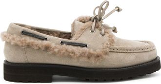 Brunello Cucinelli Boots Light And Natural-Donna