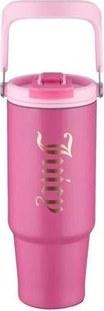 Juicy Couture 40-Ounce Stainless Steel Flip Fusion Water Tumbler in Hot Pink at Nordstrom Rack
