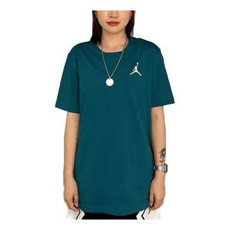 Air Jordan Jumpman Embroidered Sportswear T-Shirt Green DC7486-318