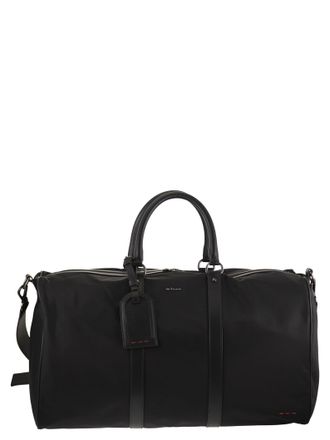 Kiton Duffel Bag With Leather Inserts