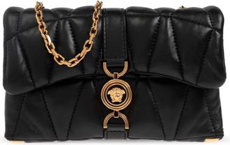 Versace Kleio Quilted Mini Crossbody Bag